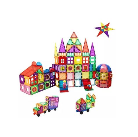 Juguete Bloques Magnéticos Didácticos Magnescape Set 168 Piezas-0