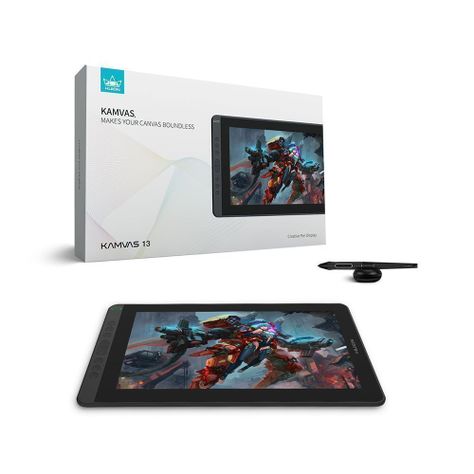 Tableta Gráfica Monitor Huion Kamvas 13 Black - TG-4