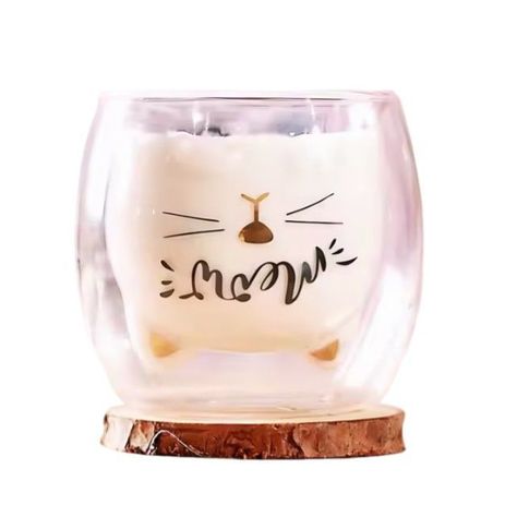 Vaso de Vidrio con Forma de Animal Doble Pared T-00038-1