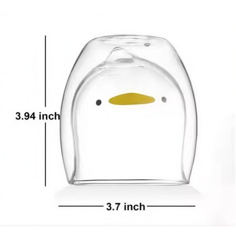 Vaso de Vidrio con Forma de Animal Doble Pare T-00034-2