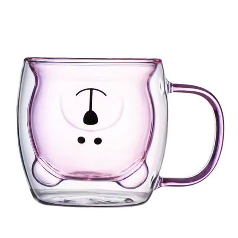 Vaso de Vidrio con Forma de Animal Doble Pared T-00035-0
