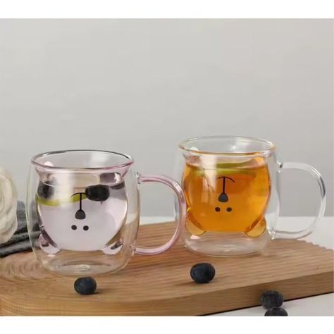 Vaso de Vidrio con Forma de Animal Doble Pared T-00035-1