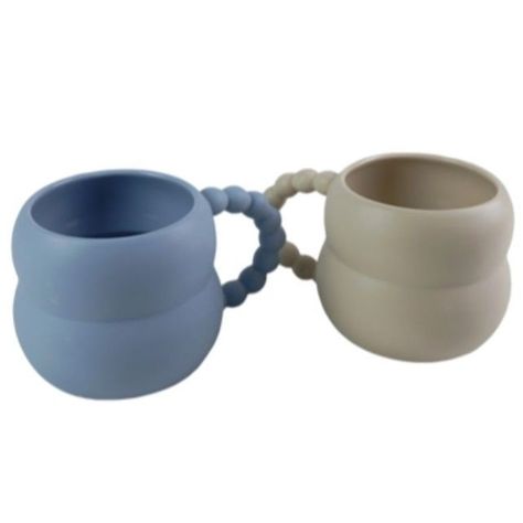 Taza Burbuja Azul 250ML T-00030-2