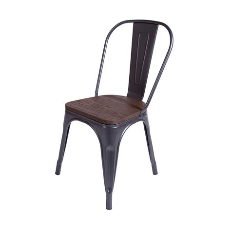Pack x 4 Silla tolix Gris Oscura-1
