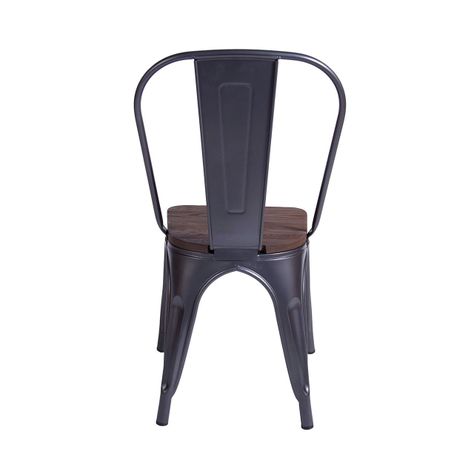 Pack x 4 Silla tolix Gris Oscura-2