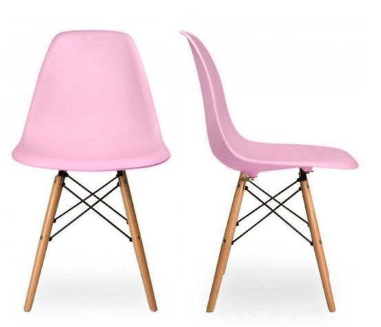 Set dos Sillas Eames niño Rosada-0