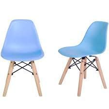 Set dos Sillas Eames Niño Celeste-0