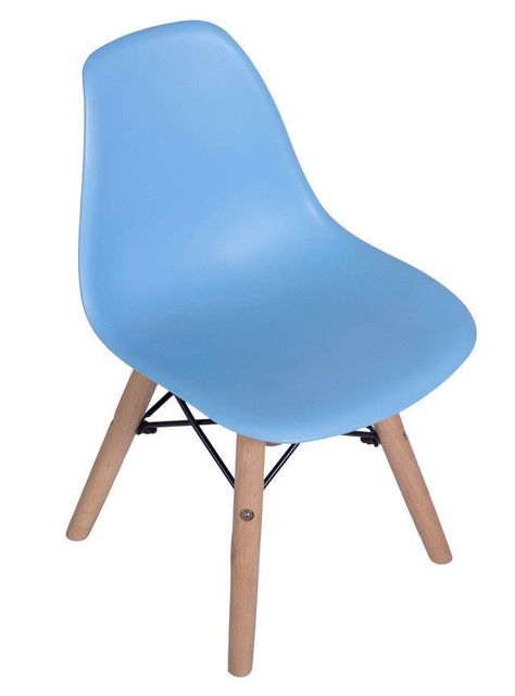 Set dos Sillas Eames Niño Celeste-2