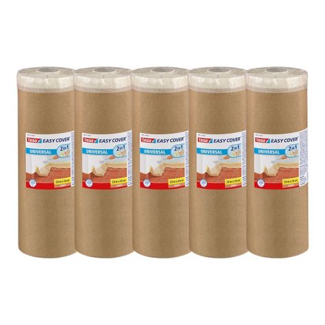 Pack 5 Papel Protector Adhesivo Tesa 2 En 1-0