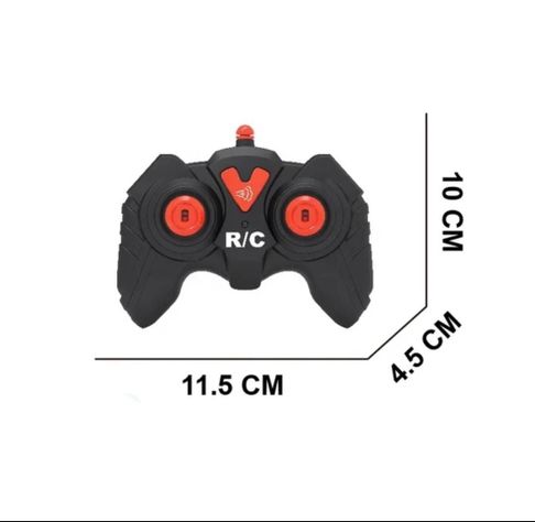 Auto Control Remoto Acróbata Vapor, Luces Giro 360, 2,4 Ghz. Rojo-1
