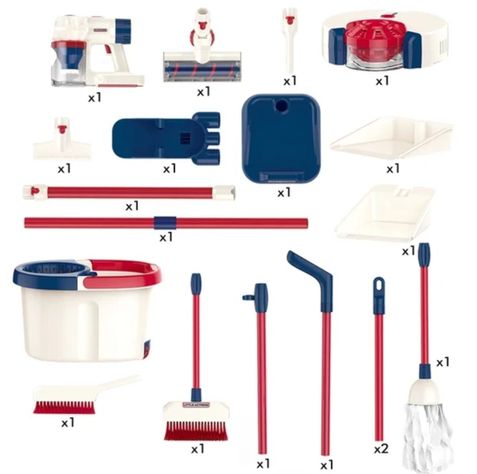 SET DE ASEO JUGUETE DE LIMPIEZA ESCOBA PALA-3
