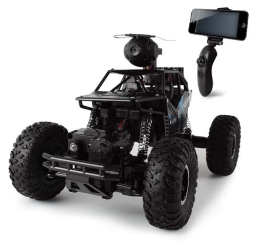 Auto 4x4 Control Remoto con Cámara Big Foot Monster-5