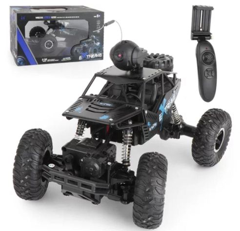 Auto 4x4 Control Remoto con Cámara Big Foot Monster-3