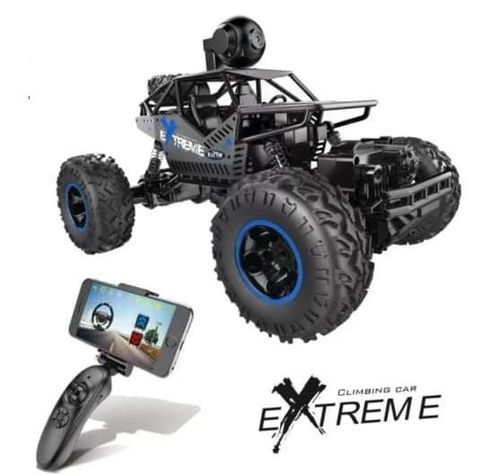 Auto 4x4 Control Remoto con Cámara Big Foot Monster-0