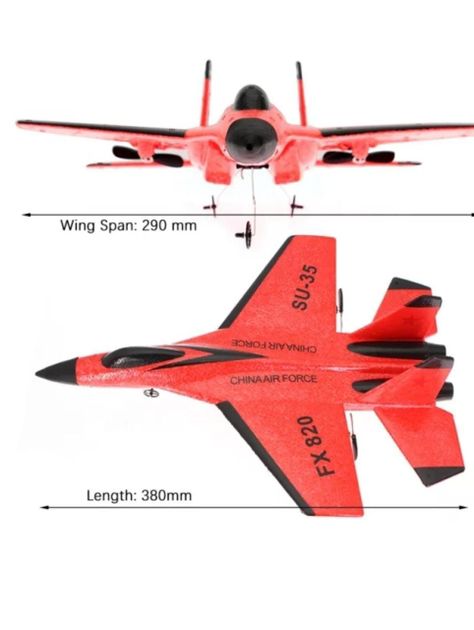 AVION AEROPLANO CONTROL REMOTO THE MINETOR FX SU-35 2.4G 2ch AZUL-3