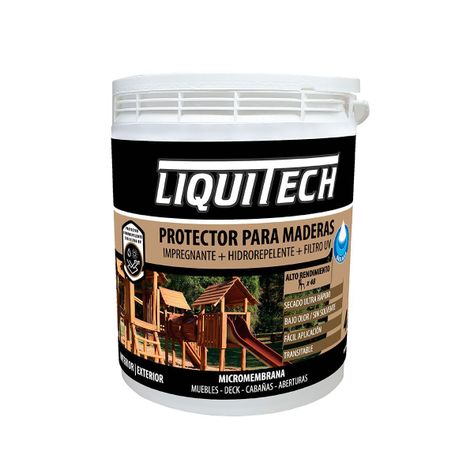 Micromembrana para maderas 4Lts. Cedro LIQUITECH-0