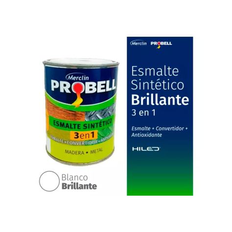 Esmalte sintético 3 en 1 Probell 250 ML Blanco-1