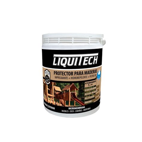 Micromembrana para maderas 1Lts. Nogal LIQUITECH-0