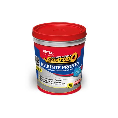 Dryko Rejunte acrílico Vedatudo para áreas internas e externas 1kg./ Blanco-0