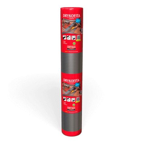 Cinta Asfáltica Adhesiva Multiuso y tapagoteras DRYKOFITA 90 cm x 10 mt-0