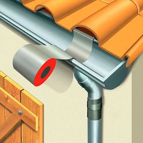 Cinta Asfáltica Adhesiva Multiuso y tapagoteras DRYKOFITA 90 cm x 10 mt-4