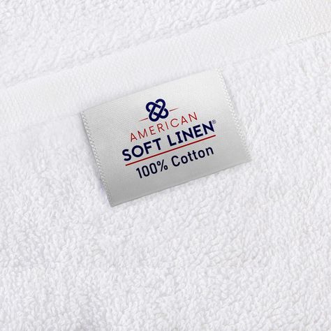 Toallon Premium de Baño Algodón Blanco-4