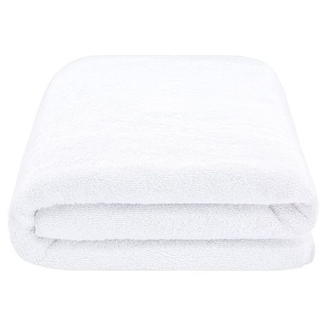 Toallon Premium de Baño Algodón Blanco-0