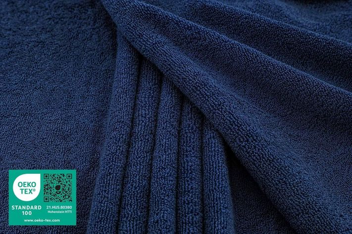 Toallon Premium de Baño Algodón Navy Blue-2