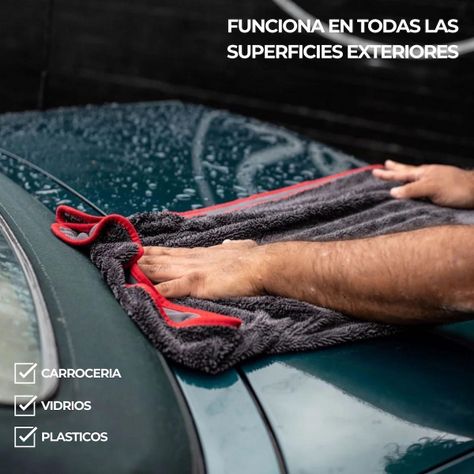 Toalla de microfibra secado de autos 600 gsm-2