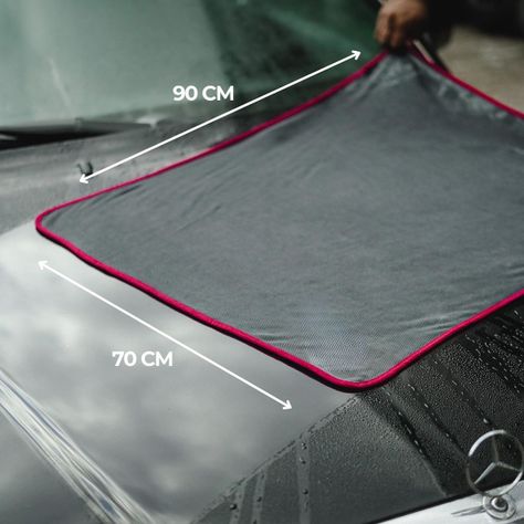 Toalla de microfibra secado de autos 600 gsm-3
