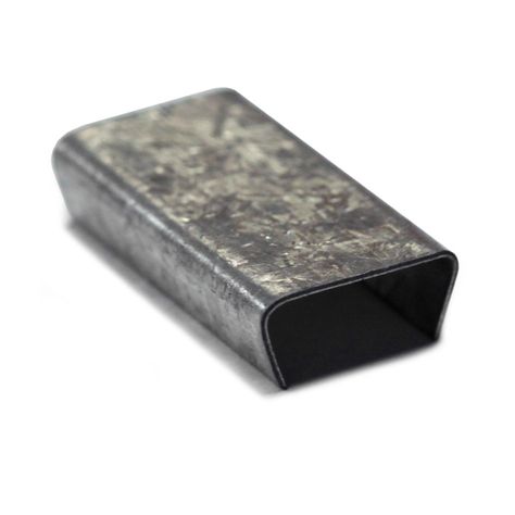 Sello metálico de 10 mm liso para zuncho Polipropileno-0