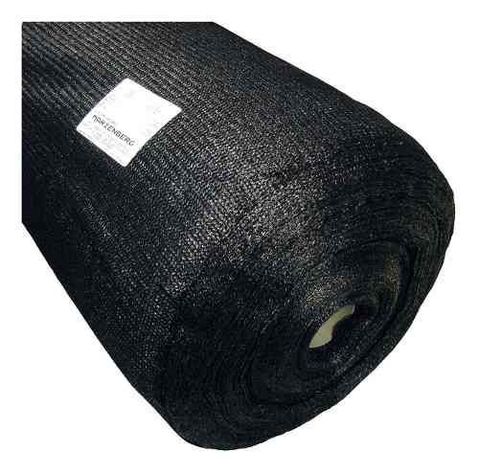 Malla Sombra Lisa 65% de 2,1 × 100 m color Negro-0
