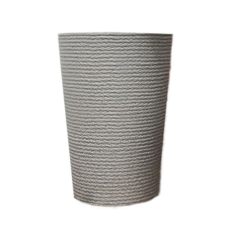 Macetero Ornamental Gris Granito L 42 cms-0