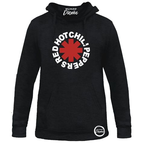 Poleron Con Capucha  Unisex Red Hot Chili Peppers Clásico-0
