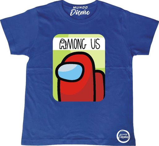 Polera De Niño Among Us Transfer-1