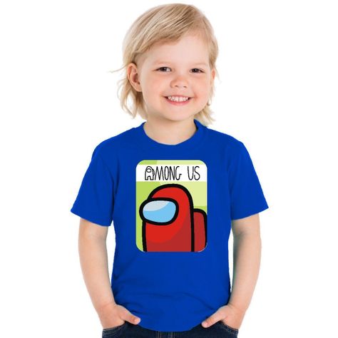 Polera De Niño Among Us Transfer-0
