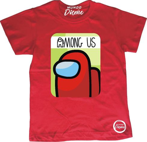 Polera De Niño Among Us Transfer-1