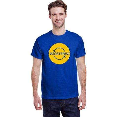 Polera De Hombre Manga Corta Soda Stereo Círculo Clásico-0