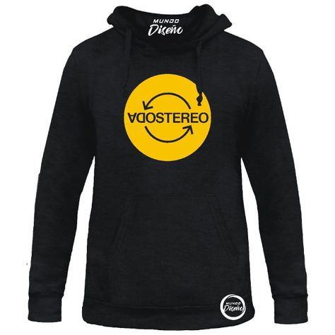 Polerón Con Capucha Soda Stereo Círculo Clásico Unisex-0