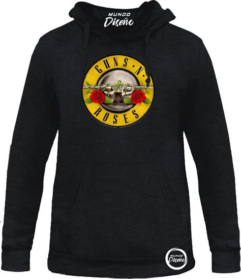 Polerón Con Capucha Guns N Roses Clásico Unisex.-0