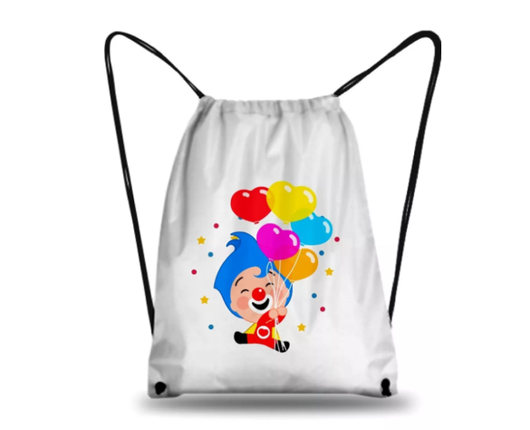 Pack De 6 Mochilas Payaso Plim Plim-2