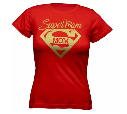 Polera De Mujer Regalo Mama Madre - Super Mom-1