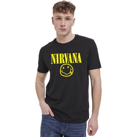 Polera Hombre MDC Manga corta Nirvana Clásico -0