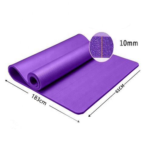 Colchoneta Yoga Mat Pilates 10mm + Correa + Bolso Transporte Negro-3