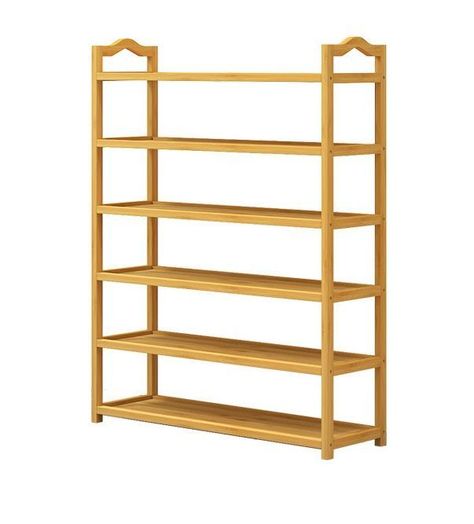 Zapatero Armable De Madera 6 Pisos 70cm X 98cm 10468-0