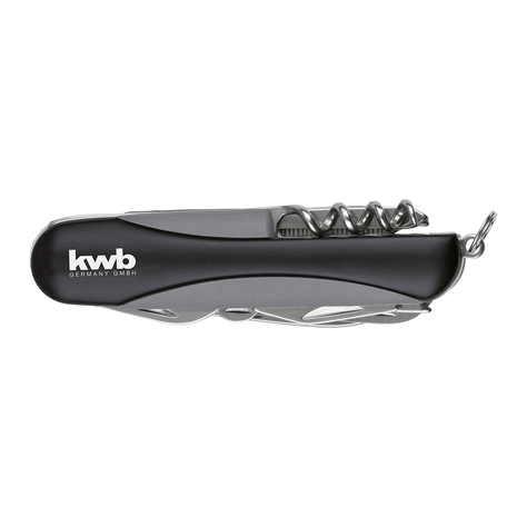 Cuchillo de Bolsillo 11 Piezas KWB 49016120-0