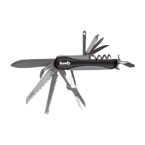 Cuchillo de Bolsillo 11 Piezas KWB 49016120-1