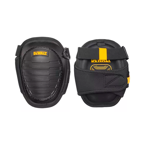 Rodilleras Rígidas Con Gel Dewalt DWST590013-0
