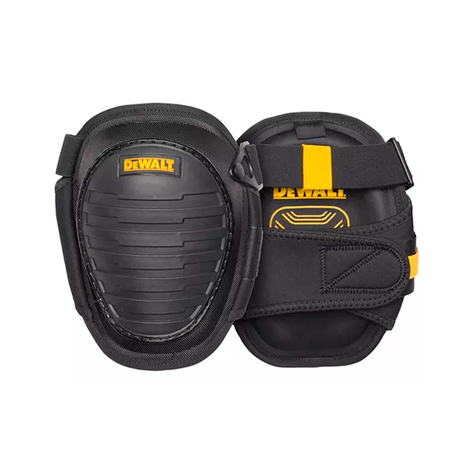 Rodilleras Rígidas Con Gel Dewalt DWST590013-2