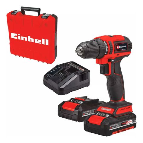Taladro Inalámbrico Einhell Te-cd 18/40 Li 2x2,0ah-0